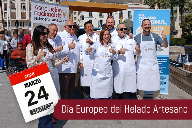 24 de Marzo. Día Europeo del Helado Artesano