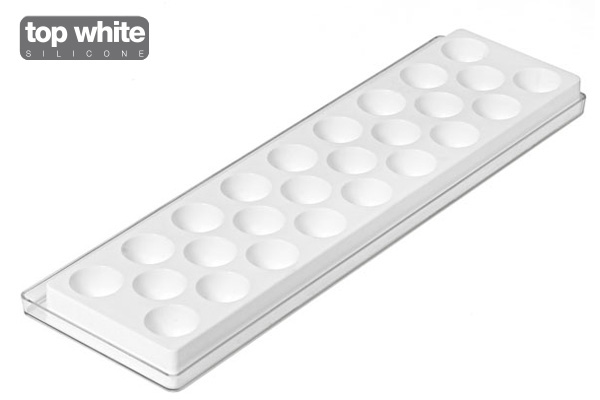 MOLDE SILICONA FIAMMA 35MM WHITE 1 UD
