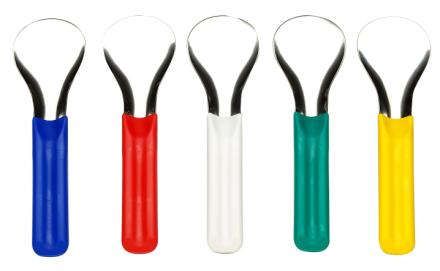CUCHARA CHAMBI REDONDA MANGO PLASTICO 1UN