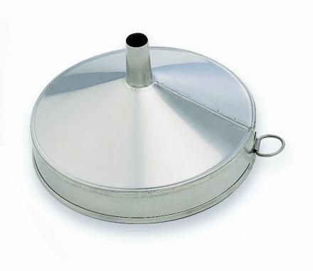 EMBUDO INOX. 20x200 mm D.  1 UN
