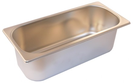 CUBETA VITRINA INOX 5 L. 1 UN