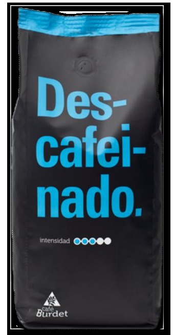 CAFE DESCAFEINADO MOLIDO BURDET SURESTE P HOSTELEROS 1 KG